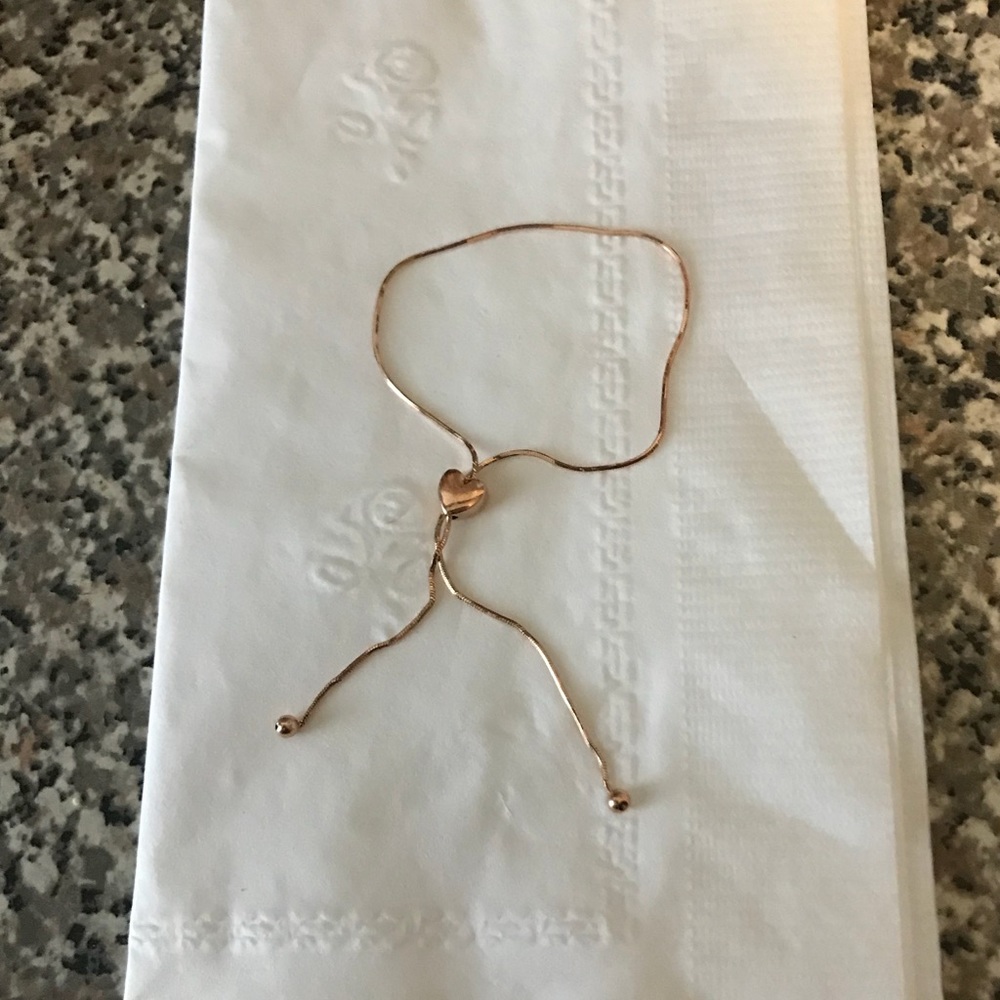 14kt real rose gold bracelet